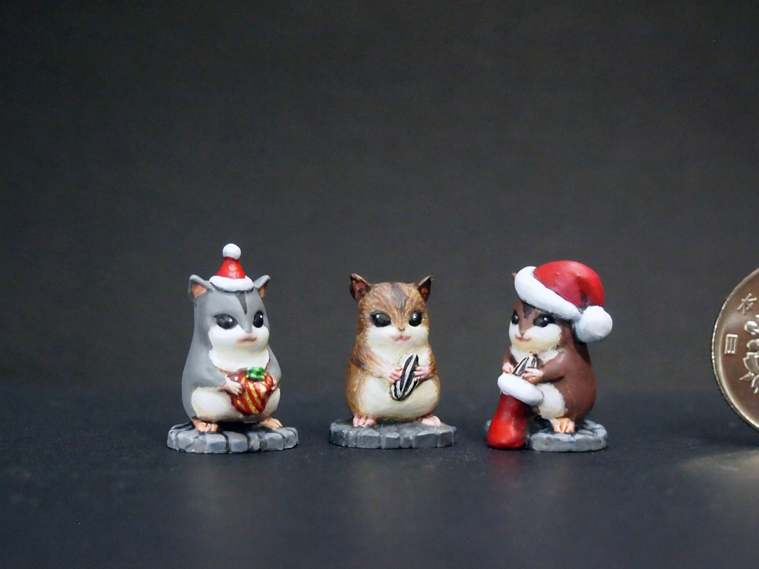 クリスマス ハムハムモンスター オーロラモデル